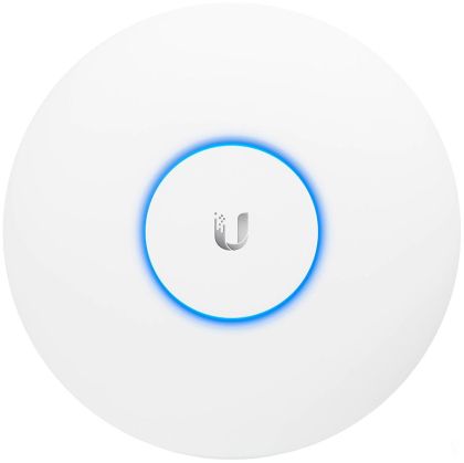 Punct de acces Ubiquiti UniFi AC PRO,450 Mbps(2.4GHz),1300Mbps(5GHz), PoE pasiv, Adaptor PoE 48V 0.5A inclus, 802.3af/at,2x10/100/1000 Port RJ45, 3 dBi 3x3 MIMO integrat (2x3 GHz și 5GHz), peste 250 de clienți concurenți