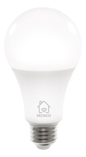 Bec inteligent DELTACO SH-LE27W, E27, WiFI 2.4GHz, 9W, 810lm, reglabil, alb