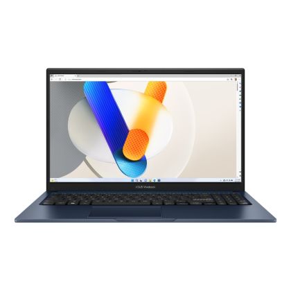Laptop Asus Vivobook X1504VA-BQ2947, Intel 5 120U 1.4 GHz (12MB Cache, up to 5.0 GHz, 10 cores, 12 Threads), 15.6" FHD, (1920x1080), 16GB DDR4, SSD 512GB, Backlit Chiclet Keyboard, No OS, Quiet Blue