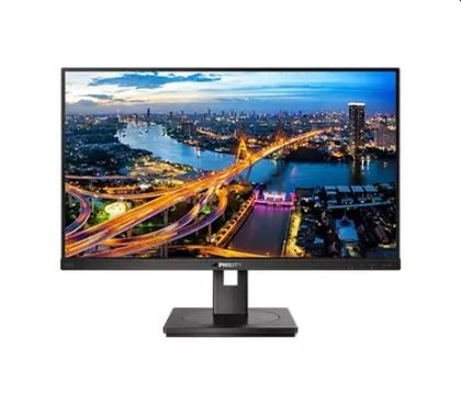 Monitor Philips 242B1/00, 23.8" IPS WLED, 1920x1080@75Hz, 4ms GTG, 250cd/m2, 1000:1, DCR 50M:1, Adaptive Sync, FlickerFree, Low Blue Mode, 2Wx2, Tilt, Height Adjust, Pivot, Swivel, D-SUB, DVI, HDMI, DP, USB hub