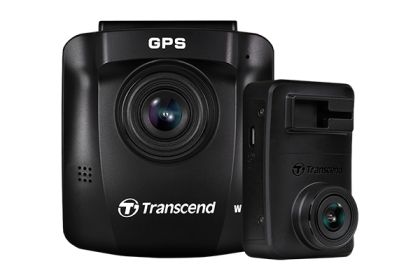 Camcorder Transcend 64Gx2, Dual Camera Dashcam, Dual 1440P, GPS