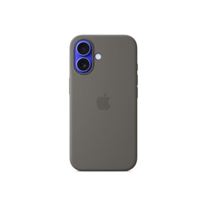Apple iPhone 16 Silicone Case with MagSafe - Stone Grey
