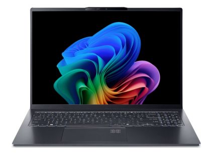 Laptop Acer Swift GO 16, SFG16-61-R418, AMD Ryzen 7 350 with AI (Up to 5.0GHz, 16MB), 16” WUXGA+ OLED 120Hz, Adobe&DCI-P3 100%, 1*32GB DDR5, 1024GB PCIe NVMe SSD, AMD Radeon 860M, QHD IR cam, WIFI7+BT, Win 11 Home,Titanium Grey