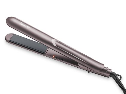 Press Beurer HS 15 Hair straightener, Ceramic coating, Quick heating, Spring-mounted hot plates, Automatic switch-off after 30 minutes, Transport lock