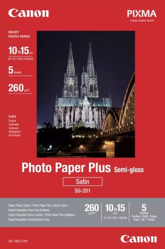 Canon SG-201 Paper 10x15cm, 5 sheets