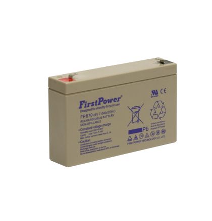 Battery First Power FP670 7 Ah 6V
