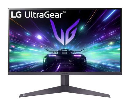 Monitor LG 24GS50F-B, UltraGear 24" VA, AG, 1ms MBR, 180Hz, 5ms GtG, 3000:1, 250cd/m2, Full HD 1920x1080, HDR10, AMD FreeSync, HDMI, DisplayPort, Headphone Out, Black Stabilizer, Tilt, Black