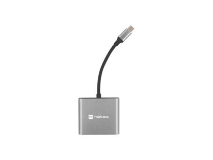 Docking station Natec USB-C Multiport Adapter 3 in 1 Fowler MINI USB 3.0, HDMI 4K, USB-C PD