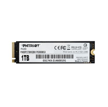 Hard Drive Patriot P400 1TB M.2 2280 PCIE Gen4 x4