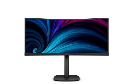 Monitor Philips 34B2U3600C, 34" Curved 1500R, VA, WLED, 3440x1440@120Hz, 4ms GtG, 300cd m/2, 3500:1, 50M:1 DCR, Adaptive Sync, FlickerFree, SoftBlue, 5Wx2, Tilt, Height Adjust, Swivel, HDMI, DP, USB hub