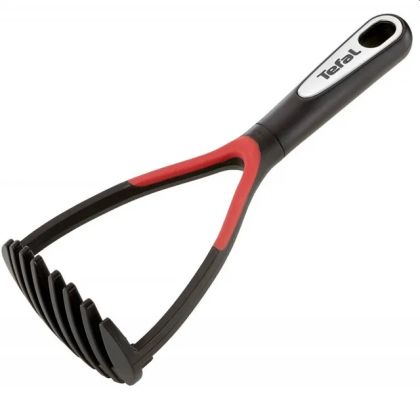 Press Tefal K2071214, Ingenio, Potato masher, Kitchen tool, Naylon/Fiberglass, 31x11x9cm, Up to 230°C, Handwash preferred, black