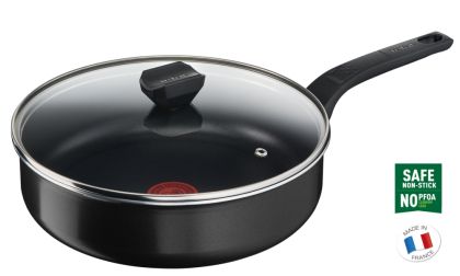 Tefal pan B5673253, Simply Clean Sautepan 24 + lid