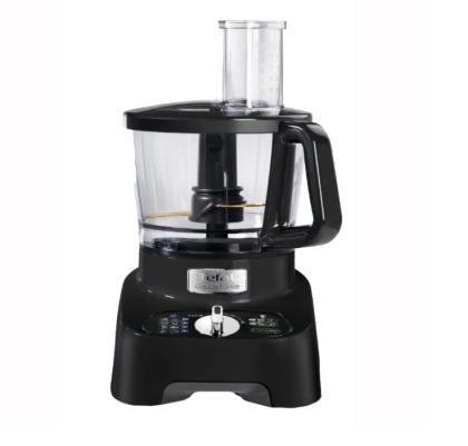 Kitchen robot Tefal DO821838, Double Force black, powelix life blades, 1000W, 3L bowl, 2L blender, kneader, chopper, 2 reverses. discs, spatula