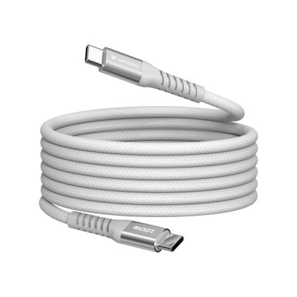 Cable Verbatim Sync & Charge USB-C to USB-C 100W Magnetic 120 cm - Grey