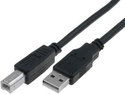 Printer cable VCOM USB2.0 AM/BM CU201-B-1.5m