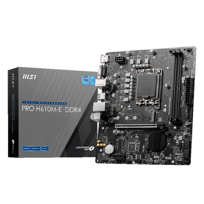 Motherboard MSI PRO H610M-E DDR4 mATX s.1700