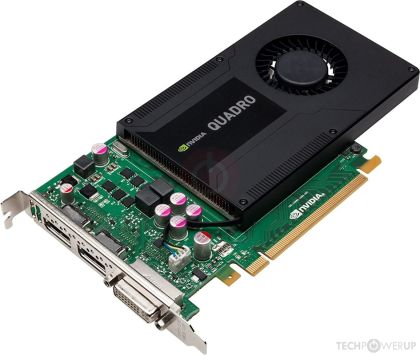 Реновирана видеокарта PNY Quadro K2000