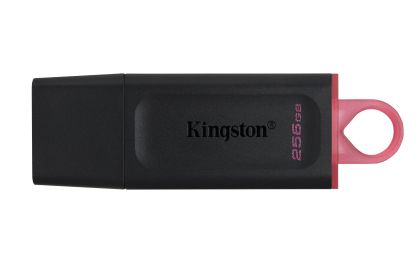 Stick de memorie USB KINGSTON DataTraveler Exodia, 256 GB, USB 3.2 Gen 1, negru