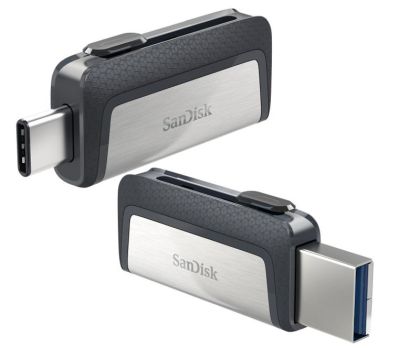 Memorie USB SanDisk Ultra Dual Drive USB 3.0/ Type-C, 64 GB