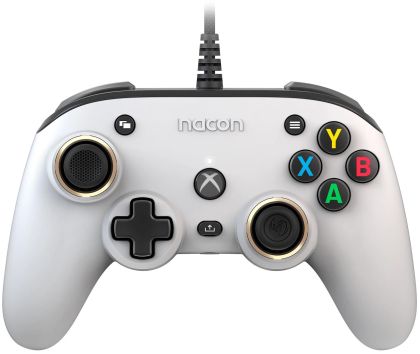 Gamepad cu fir Nacon XBox Series Pro Compact White, White