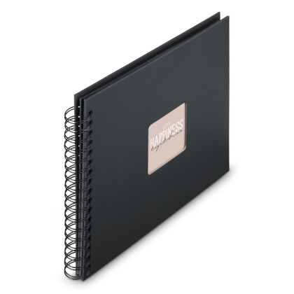 Hama "Fine Art" Spiral Album, 28x24 cm, 50 Black Pages, New Black