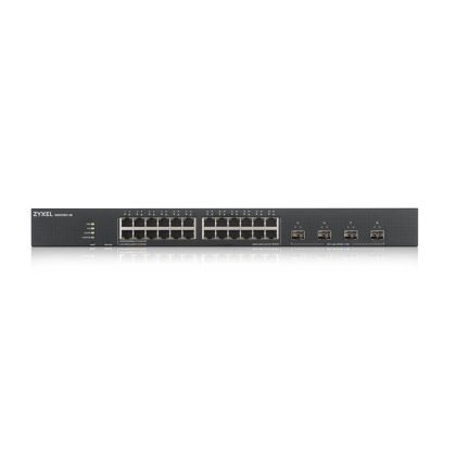 Switch ZyXEL XGS1935-28, 28 Port Lite-L3 Smart Managed Switch, 24x Gigabit Copper and 4x 10G SFP+, hybrid mode, standalone or NebulaFlex Cloud