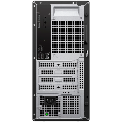 Dell Tower (ECT1250), Intel Core i3 14100 (4C, 8T, 12MB cache, up to 4.7GHz), 8GB (1x8GB) DDR5, 512GB M.2 SSD, Intel UHD Graphics 730, Wi-Fi+BT, BG KBD, Mouse, Ubuntu, 3Y ProSupport