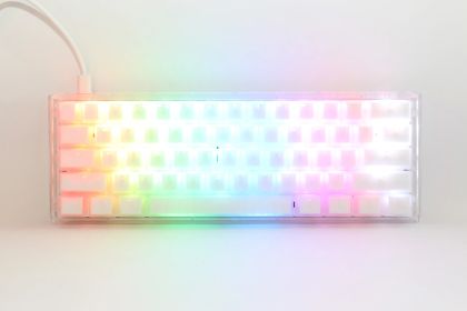 Ducky Professional Gaming Mechanical Keyboard One 3 Mini Aura White -  Cherry MX RGB Brown [Tactile]