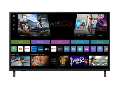 Телевизор LG 43UA74003LB, 43" 4K UltraHD TV 4K (3840x2160), DVB-T2/C/S2, webOS 25 Smart, ThinQ AI, Alpha 7 AI Processor, WiFi, HDR10 pro, HLG, ALLM/HGiG, 4K Upscaling, AI Sound pro, Multiple View, HDMI eARC, LAN, USB, Bluetooth, Google Cast, 2 Pole Stand,