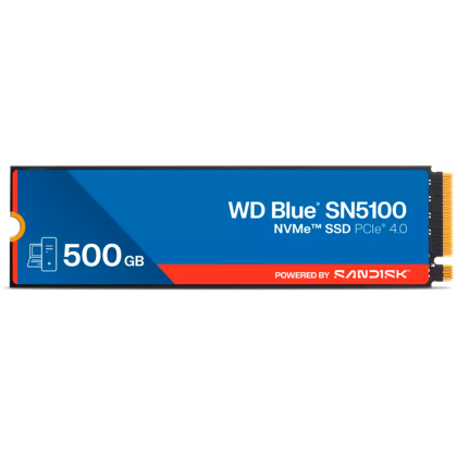 SSD WD Blue SN5100 (M.2, 500GB, PCIE GEN 4.0 x4 NVMe)