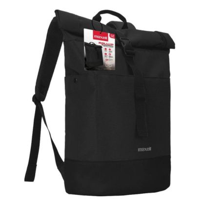 MAXELL BX350 ROLLUP Laptop Backpack, 16"