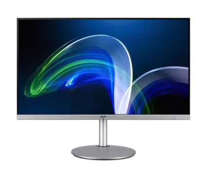 Монитор Acer Vero CB322QUEsmiiprx, 31.5'' QHD (2560x1440) ZeroFrame IPS 100Hz, 1ms (VRB), 350nits, 100M:1, 2xHDMI, DP1.2, Speakers 2*2W, Audio out, HDR10, Adaptive Sync, Remote, Vesa, BlueLightShield Pro, TUV Eyesafe2.0, Energy Class C, TCO, Silver, 3Y