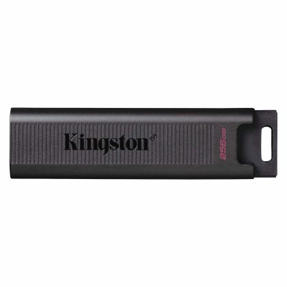 Stick de memorie USB KINGSTON DataTraveler Max, 256 GB, USB-C 3.2 Gen 2, negru
