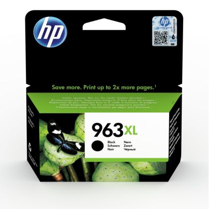 Cartuș de cerneală negru original consumabil HP 963XL de mare capacitate