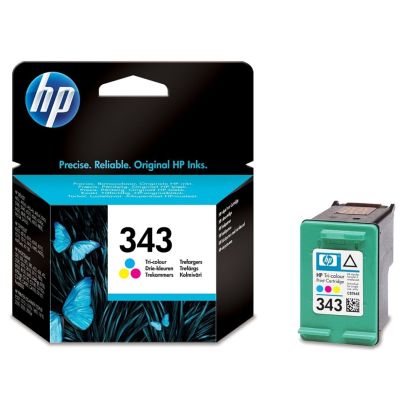 Cartuș consumabil de imprimare cu jet de cerneală HP 343 tricolor
