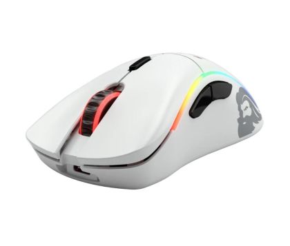 Mouse pentru jocuri fără fir Glorious Model D (alb mat)