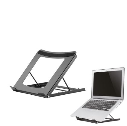 Stand Neomounts by NewStar Suport de birou pentru notebook (ergonomic, poate fi poziționat în 5 pași)