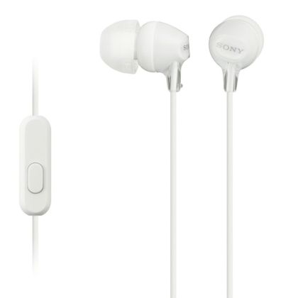 Headphones Sony Headset MDR-EX15AP white