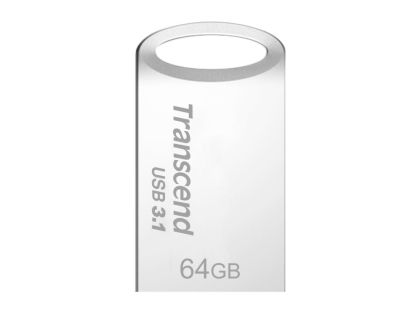 Memorie Transcend 64GB JETFLASH 710, USB 3.1, placare cu argint