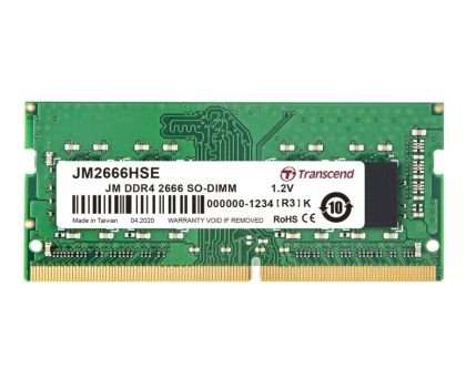 Memorie Transcend 32GB JM DDR4 2666Mhz SO-DIMM 2Rx8 2Gx8 CL19 1.2V