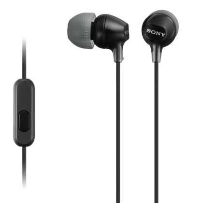 Căști Sony Headset MDR-EX15AP negru