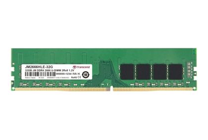 Memory Transcend 32GB JM DDR4 2666Mhz U-DIMM 2Rx8 2Gx8 CL19 1.2V