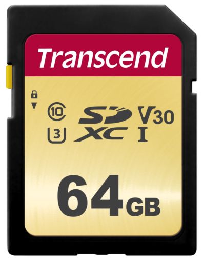 Memorie Transcend Card SD de 64 GB UHS-I U3, MLC