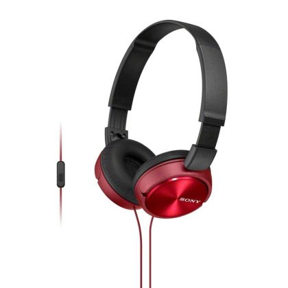 Căști Sony Headset MDR-ZX310AP roșu