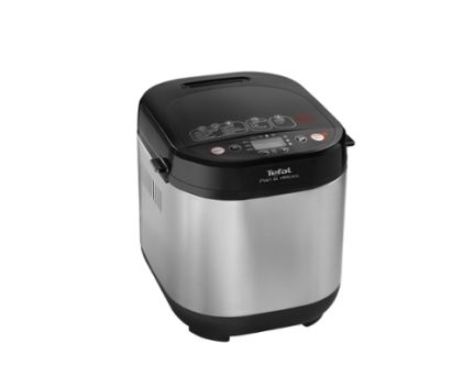 Breadmaker Tefal PF240E38, Pain Plaisir, Breadmaker, 500/750/1 kg, 20 programe, negru/Inox, 720W, 3 trepte de ardere