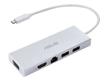 Docking station Asus OS200 USB-C DONGLE, alb