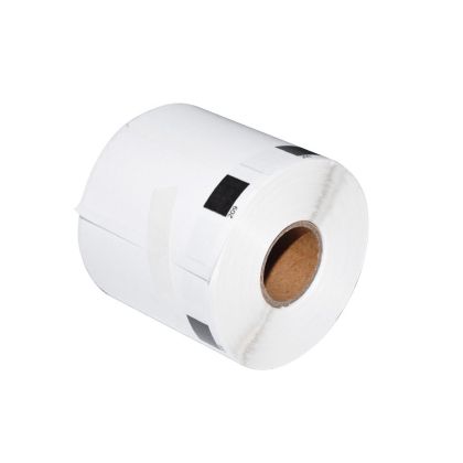 Makki Brother DK-11209 ROLL ONLY - Small Address Paper Labels, 29mmx62mm, 800 labels per roll, Black on White - MK-DK-11209-RO