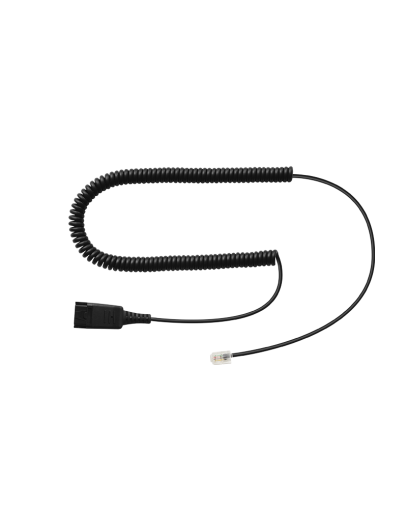 Cable Addasound DN1008 QD - RJ9 - Yealink, Snom, Grandstream