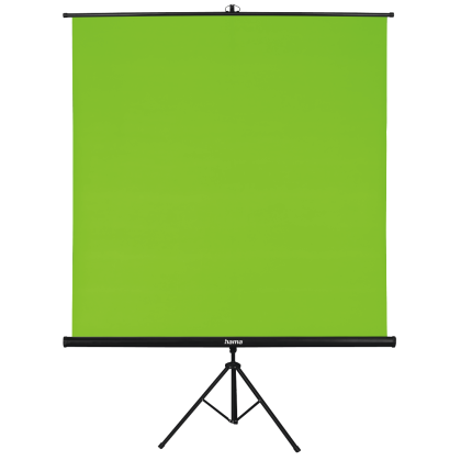 Hama Green Screen Background with Tripod, 180 x 180 cm, 2 in 1