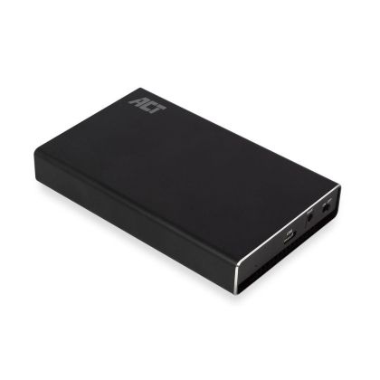 Sertar pentru hard disk ACT AC1220, 2.5", SATA, USB-C 3.2 Gen2 (USB 3.1), negru